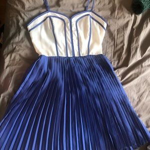 Pleated sundress